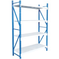 Top quality popular rivet boltless shelving/Iron metal storage slotted angle/Slotted angle multi-tier shelving